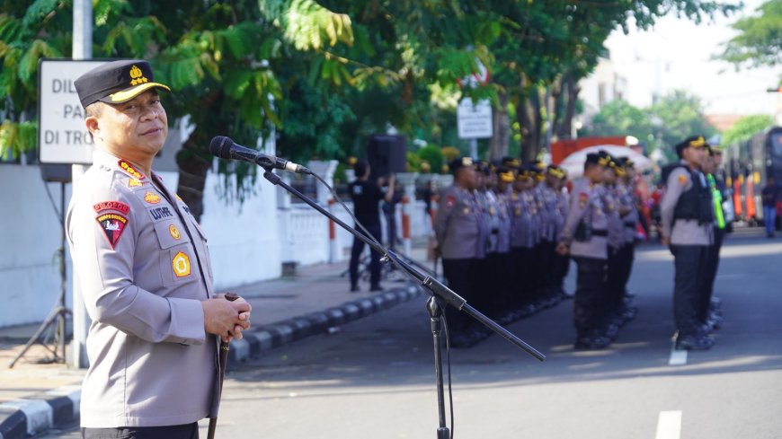 Polrestabes Surabaya Jamin Keamanan May Day 2026