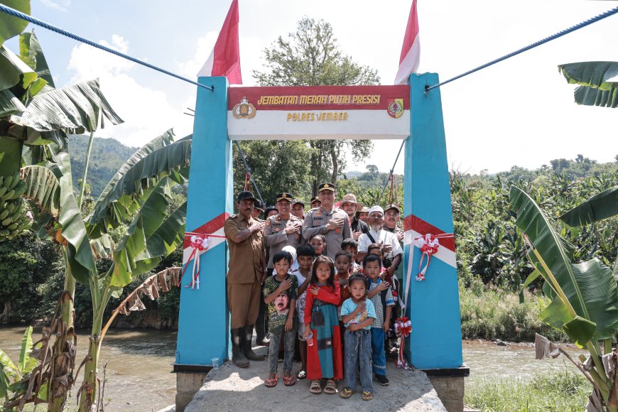 Kapolres Jember Hadirkan Jembatan Presisi demi Kemudahan Warga