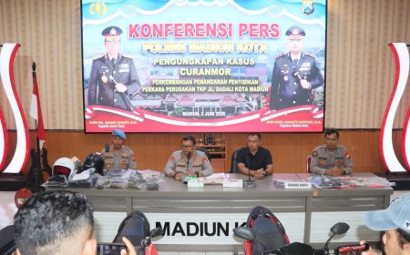 Empat Pelaku Residivis Curanmor Diamankan Polisi