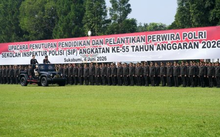 1.848 Perwira Baru Siap Tingkatkan Kualitas Pelayanan Kepolisian